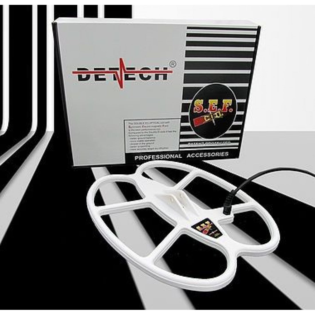 Detech 15×12" SEF Search Coil for Minelab GPX, GP & SD Series