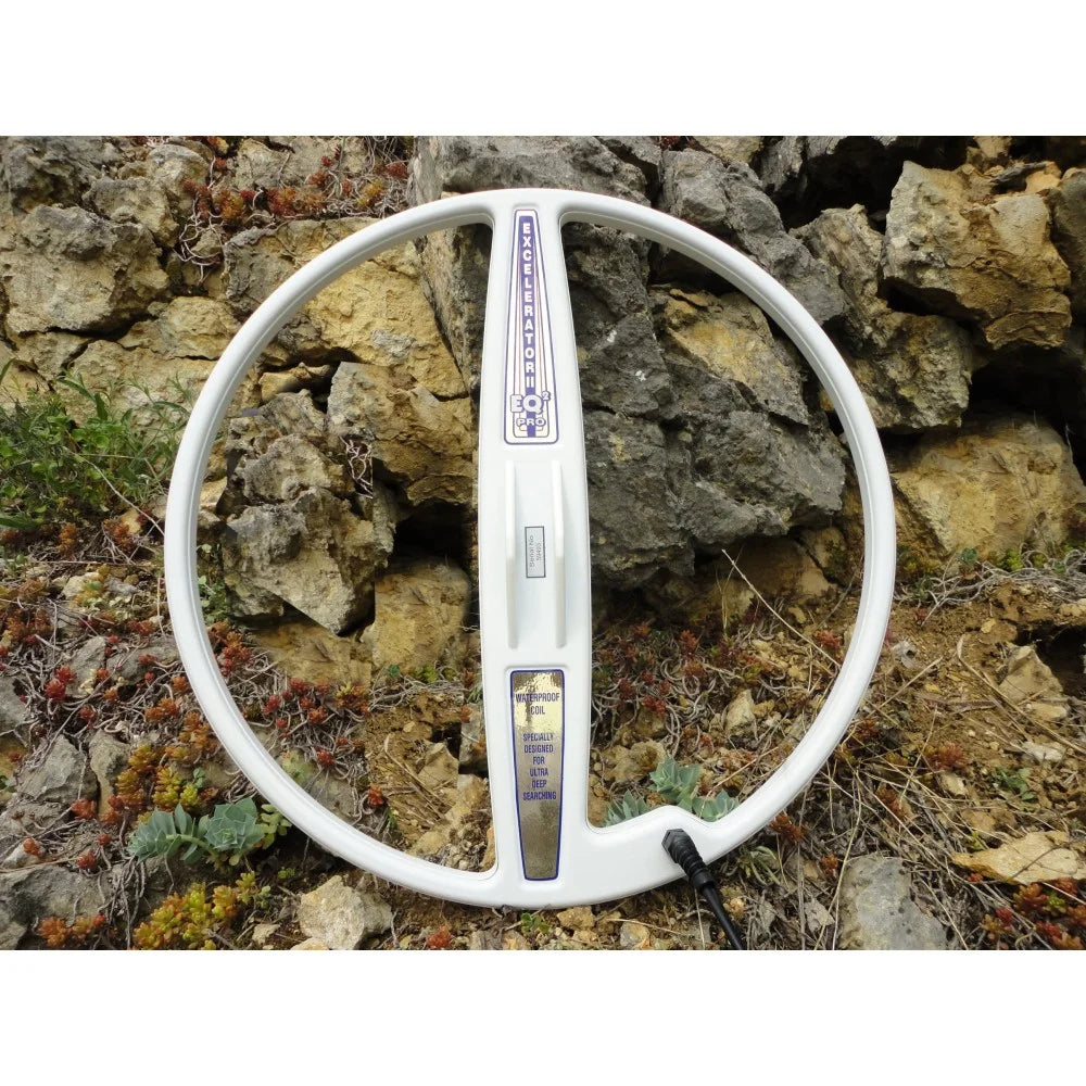 Detech EXCELERATOR 18" DD Open Design Search Coil for Minelab GPX, GP, SD & White’s TDI